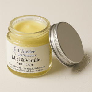 Baume à lèvres "Miel & Vanille"
